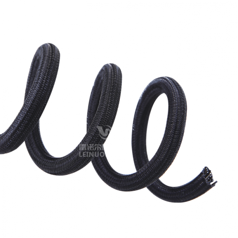 开口自卷式编织套管